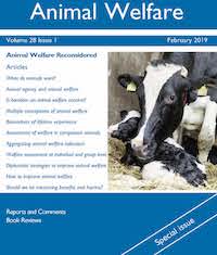 Animal Welfare - special issue